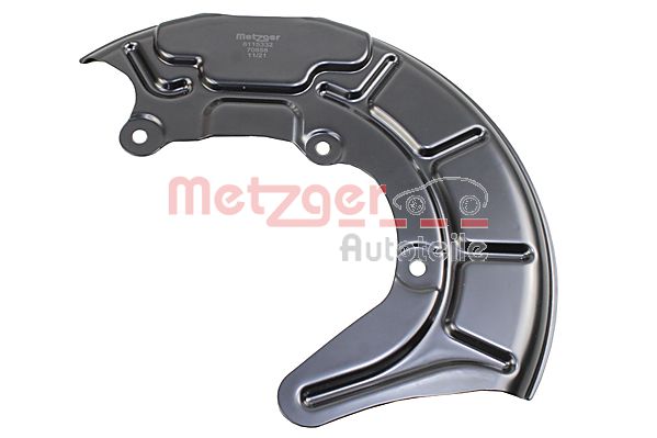 Protectie stropire,disc frana 6115332 METZGER